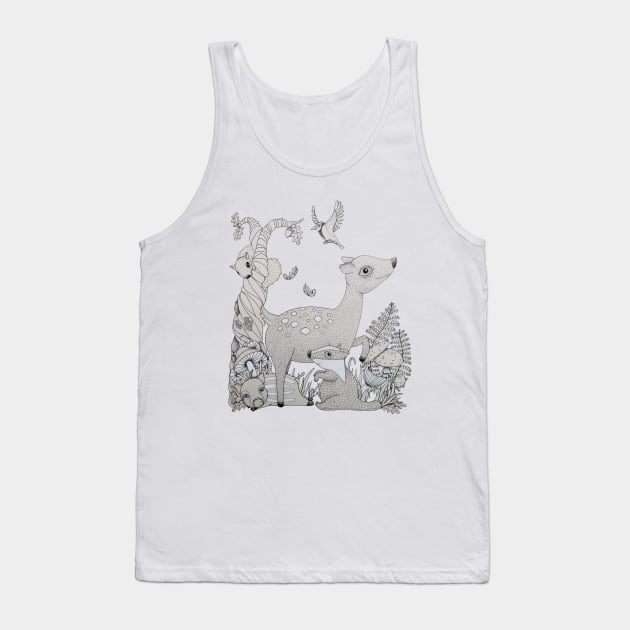 Forest animals Tank Top by Lot